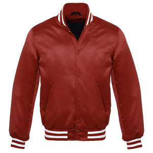 Chaqueta de bombardero de estilo universitario clásico, ropa de invierno informal con capucha de lona para hombre/para chaquetas, chaqueta de Chicago - Product Image 4