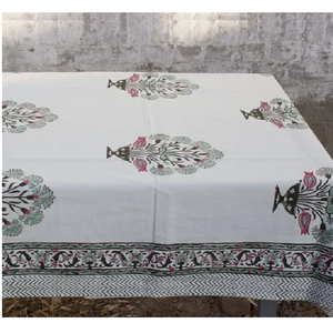 Structure Manufacturing Cross Stitch Wholesale Dining Flower 100% Organic Cotton Gots Certificate Indian Exporter <b>Table</b> <b>Runners</b> - Product Image 4