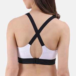 Vêtements de sport d'entraînement personnalisables, soutien-gorge de sport respirant pour l'été, taille XS, haut de yoga, doublure en spandex, motif imprimé à bas prix - Product Image 2