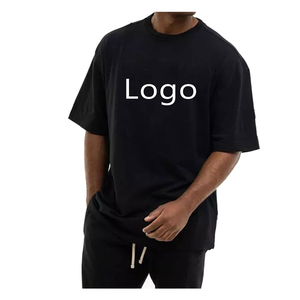 Nurak 2025, venta al por mayor, camisetas de gimnasio para hombres, ropa de calle de gran tamaño lavada con ácido de algodón 100% de alta calidad con logotipo personalizado - Product Image 4