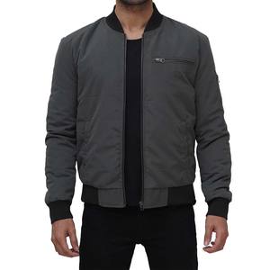 Logo personnalisé professionnel High Street Style Bomber vestes pour hommes 100% vêtements d'hiver respirants et à séchage rapide avec Service OEM - Product Image 1