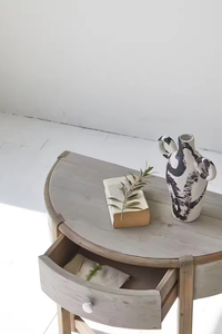 Reproduction de table console de <span class=keywords><strong>buffet</strong></span> de <span class=keywords><strong>style</strong></span> nordique de luxe meubles en bois massif meubles de salon légers scandinaves classiques - Product Image 4