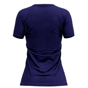 Ensemble de maillots de football pour femmes de haute qualité, 100% polyester extensible, séchage rapide, respirant, logo personnalisé, uniforme d'équipe de football, entraînement - Product Image 3