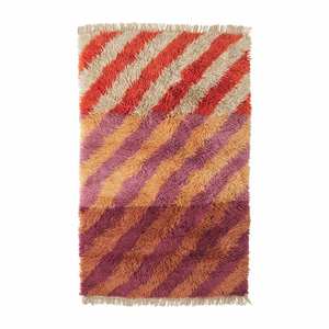 Hermosa alfombra marroquí vintage moderna hecha a mano, Alfombra de lana de diseño antiguo para uso doméstico y de oración - Product Image 5