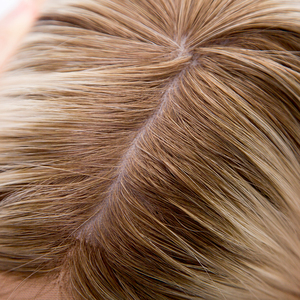 Parrucca in <span class=keywords><strong>Capelli</strong></span> Umani Vergini 100% Biondo Platino Ultra con Base in Seta, Effetto Realistico, Lunga e Leggera, Densità 130%, Senza Colla - Product Image 6