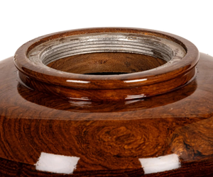 Handcrafted Rosewood Cremation Urn Large <b>Memorial</b> Urn for Ashes <b>Keepsake</b> <b>Box</b> Decorative Cremation Urn for Ashes - Product Image 5
