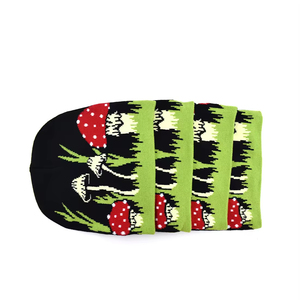 Gorros de Diseño Personalizado de Primera Calidad Hechos en Pakistán con Patrón de Carácter, Precio al por Mayor, Gorros Jacquard - Product Image 2