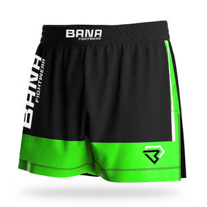 Pantalones cortos de Muay Thai sublimados de diseño personalizado Pantalones cortos de lucha de Kickboxing de satén de alta calidad Pantalones cortos de Muay Thai - Product Image 4