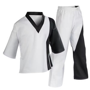 Costume uniforme de taekwondo tissu respirant matériau léger conçu sur mesure pour l'entraînement quotidien des arts martiaux et le combat - Product Image 5