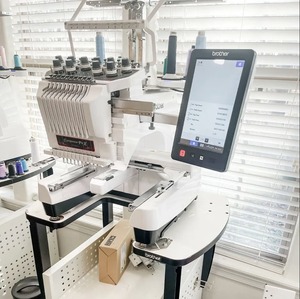 Nueva Máquina de Bordar Computarizada Industrial de Alta Velocidad de 1000 RPM y 10 Agujas para Gorras, Uso Doméstico, Garantía de 3 Años - Product Image 2