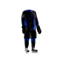 Uniforme de hockey sur glace avec une construction résiliente conçue pour les routines d'entraînement et des performances élevées dans toutes les conditions de jeu