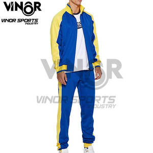 Survêtement 2 pièces décontracté à manches longues pour hommes, ensemble de survêtement de sports d'hiver, jogging - Product Image 5