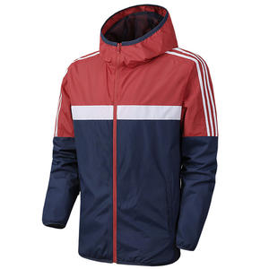 Chaqueta de hombre transpirable cortavientos Softshell para exteriores Unisex de alta calidad con cuello levantado Material de lona impermeable - Product Image 5