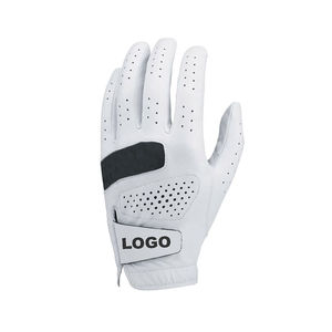 Gants de golf en cuir de mouton véritable Cabretta de qualité supérieure pour hommes, les plus vendus, de haute qualité, entièrement unis, pour le sport. - Product Image 2