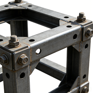 Composants de châssis en acier laminé à chaud sur mesure du Vietnam, soudés à l'arc, pour les machines minières et agricoles, selon le dessin - Product Image 2