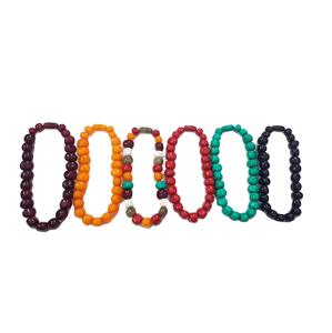 Collar de Ángel de Resina Hecho a Mano con Cuentas Gruesas, Joyería Coleccionable de Arte de Moda - Product Image 3