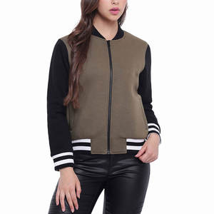 <b>Women</b> Varsity <b>Jacket</b> Custom Color <b>Embroidered</b> Letter College Streetwear - Product Image 6