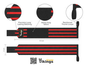 สายรัดข้อมือสำหรับทุกเพศสายรัดข้อมือสำหรับฝึกกล้ามเนื้อ - Product Image 2