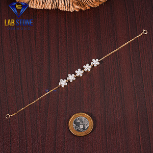 Labstone Estética VS Color Pulsera de diamantes 2,32 TDW Anillo de oro rosa Compromiso clásico Regalo DE BODA Certificado IGI - Product Image 4