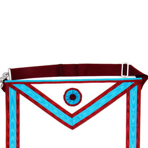 Service OEM Tablier maçonnique de couleur et de taille personnalisées pour hommes Tablier maçonnique de produit très demandé avec broderie - Product Image 5