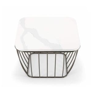 Mesas de centro de metal inspiradas en el lujo con un diseño exquisito y acabados elección elegante para cualquier decoración de espacio mesas de tendencia superior - Product Image 1