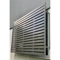 Persiana Vertical de Aleación de Aluminio, Ecológica, Duradera, Fácil de Limpiar, Diseño Moderno, Operación Manual, Forma Rectangular, Pintada, 5 Años de Garantía
