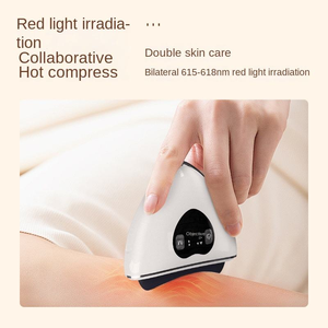 Massaggiatore Manuale in Lega di Cromo con Design Unico a <span class=keywords><strong>Cuore</strong></span> |   Punti di Agopuntura di Precisione e USB per il Sollievo <span class=keywords><strong>del</strong></span> Corpo e <span class=keywords><strong>del</strong></span> Collo - Product Image 4