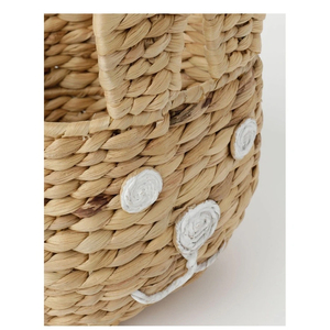 Decorative Kids <b>Baskets</b> <b>for</b> Easter Water Hyacinth Bunny Storage <b>Basket</b> Nursery Room Kid Toy Storage <b>Basket</b> Made in Vietnam - Product Image 2