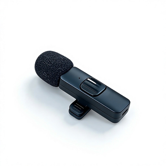 DAM K9-L Condenser Wireless Microphone for iPhone Noise Cancelling Omni-directional Design 20Hz-20kHz Frequency Response