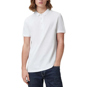 เสื้อยืดโปโลแขนสั้นสำหรับผู้ชายผ้าฝ้าย100% ปักโลโก้ตามสั่ง - Product Image 3