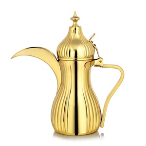 Vintage Classic Design Eco-Friendly Copper <b>Arabic</b> Dallah Coffee Pot Glossy Finishing Luxury Home Hotel Restaurants Wedding Use - Product Image 6