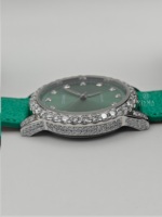 Unisex VVS-zertifizierte Moissan ite Diamond Watch im Runds chliff