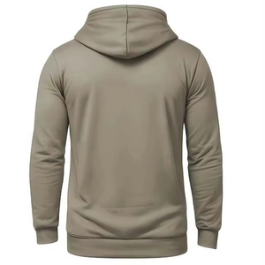 Breathable Men's <b>Hoodies</b> Sweatshirts Polyester OEM Service Design Custom Zip up Long Sleeve Streetwear Casual <b>Red</b> Colour Comfort - Product Image 5