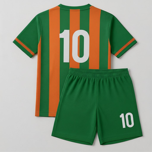 Ensemble d'uniformes de football haut de gamme, maillot personnalisé, short, tenue de sport, kit pour équipes de club, entraînement, match, vêtements de jeu, 100% polyester respirant - Product Image 6