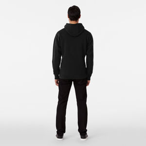 Sweats à capuche surdimensionnés en éponge française 100% coton personnalisés de haute qualité sans broderie de cordes sweats à capuche épais et lourds pour hommes sweat à capuche vierge - Product Image 3