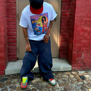 OEM Custom <b>Men</b> Tees Heavyweight Graphic <b>Silk</b> Screen Print t <b>Shirt</b> 100% Cotton 270 Gsm Boxy Oversized DTG Printing Tshirts - Product Image 2