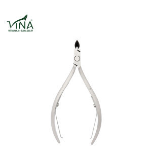 Vina VNC-05-GC pince à cuticules professionnelle en acier inoxydable outil de beauté de Salon écologique coupe-ongles à cuticules de doigt - Product Image 3