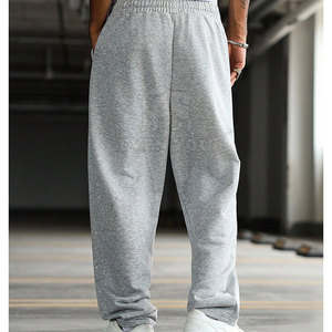 Pantalones Deportivos Holgados de Estilo Relajado con Tela Transpirable y un Estilo Urbano Informal - Product Image 2