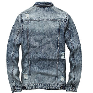 Chaqueta de mezclilla de alta calidad para hombre, estilo moderno, cómoda, duradera y para uso casual, chaqueta de invierno. - Product Image 2