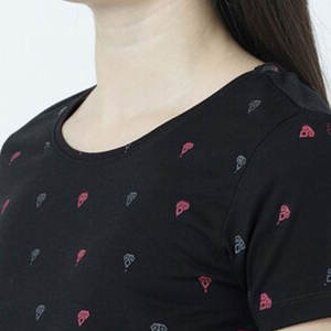Prix de gros T-shirt d'été léger de haute qualité pour femmes - Product Image 6