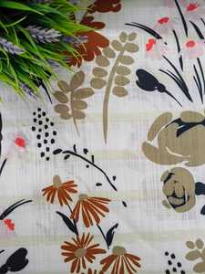 Premium Indian Style 280cm Wide Printed <b>Curtain</b> Fabric Soft Warm with Solid Door Hand Feeling Woven Technics - Product Image 6