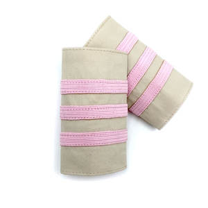 อินทรธนูสำหรับงานพิธีสั่งติดเสื้อแบบมีแถบลายจ่าทหาร4แถบสีชมพู - Product Image 3