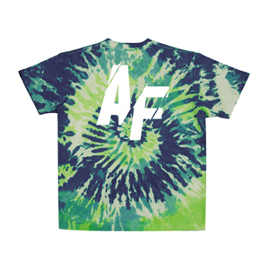 Camiseta recortada Unisex Tie Dye Acid Wash de alta calidad 100% algodón verano Streetwear manga corta de gran tamaño para hombres - Product Image 4