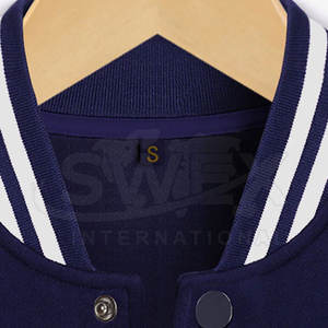 Qualité supérieure Logo personnalisé Veste Letterman Vêtements de mode Veste hiver manches longues Letterman - Product Image 6