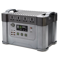 Station d'alimentation portable Allpowers S2000 PRO 2000W avec batterie LiFePO4, onduleur à onde sinusoïdale pure, générateur solaire, contrôleur MPPT et prise allume-cigare