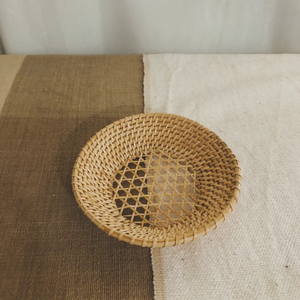 ถาดหวาย ตะกร้าหวาย ถาดหวายตกแต่ง - Product Image 3