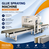 Machine de pulvérisation de colle haute précision 2K pour la production de panneaux de contreplaqué, MDF, OSB, panneaux de particules et applications de stratification du bois