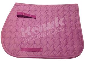 Almohadilla de sillín de caballo regular inglesa al por mayor, almohadilla de carreras ecuestre acolchada, forro de espuma de algodón polivinílico, logotipo de Color personalizable duradero - Product Image 5