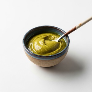 Mantequilla de pistacho fresca orgánica de calidad superior hecha de 100% pistachos sabor rico y comida de consistencia suave - Product Image 2