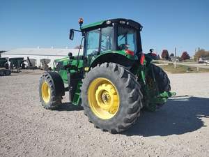 Tractor de ruedas John Deere 100HP 4WD de calidad superior al mejor precio Tractor agrícola original para maquinaria agrícola usada - Product Image 2